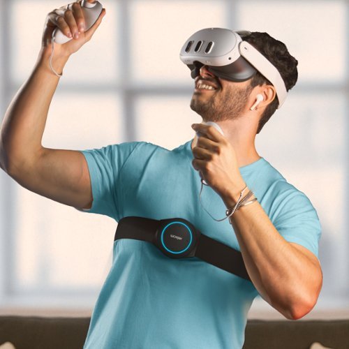 Woojer High-Fidelity Haptic Body Strap 4 - for Games, Music, Movies, VR, and Wellness - Black BUY IN EUROPE
