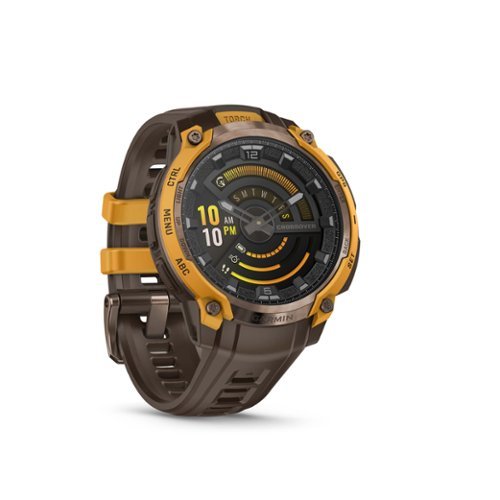Garmin Instinct Crossover AMOLED GPS Smartwatch 47 mm Fiber