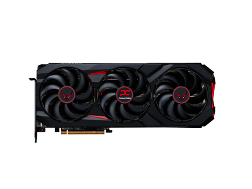 PowerColor - RED DEVIL Radeon RX 9070 XT 16GB 256-Bit GDDR6 PCI Express 5.0 Graphics Card RX9070XT 16G-E/OC-Front_Standard 
