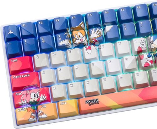 Higround Basecamp 96+ 96% Wired Mechanical Lubed TTC Neptune Switch Gaming Keyboard with RGB Backlighting - Sega - Classic Sonic BUY IN MIDDLE EAST
