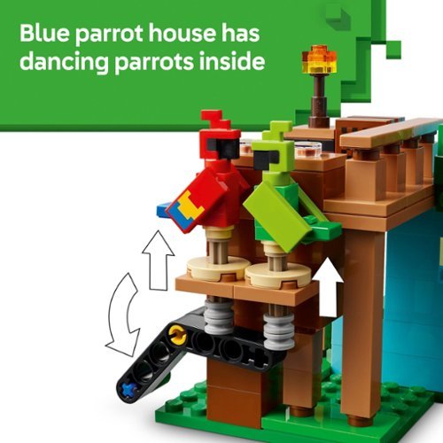 LEGO Minecraft The Parrot Houses Building Toy 21282 WORLDWIDE DELIVERY
