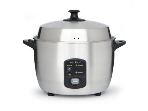 Sunpentown - 10-Cups Cooker & Steamer (SC-889) - Stainless Steel-Front_Standard 