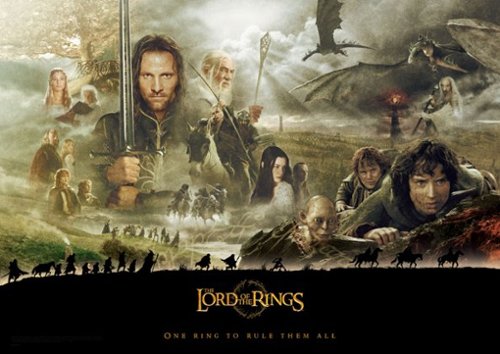 Trend Setters - The Lord of the Rings (The Journey) MightyPrintTM Wall Art MP24170120 - Multicolor-Front_Standard 