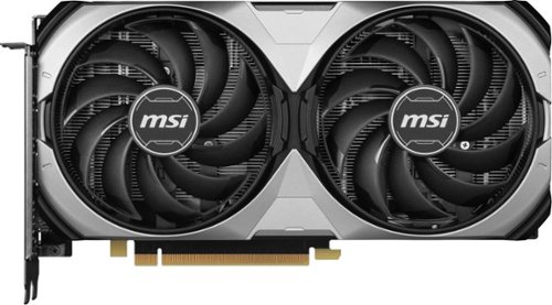 MSI NVIDIA GeForce RTX 4070 SUPER 12GB VENTUS 2X OC 12GB GDDR6X PCI Express 4.0 Graphics Card - Black WORLDWIDE DELIVERY