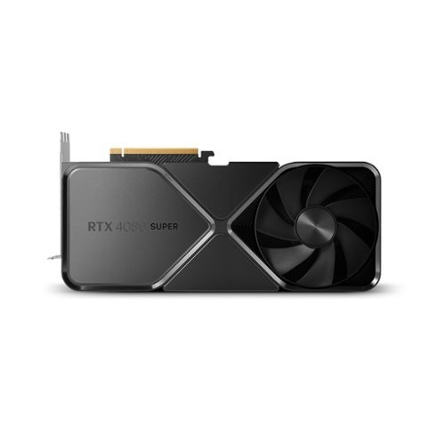 NVIDIA - GeForce RTX 4080 SUPER 16GB GDDR6X Graphics Card - Titanium/Black
