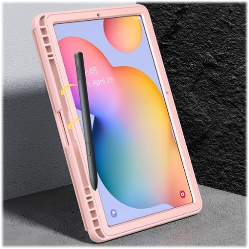 SaharaCase Heavy Duty Folio Case for Samsung Galaxy Tab S6 Lite (2020-2024) - Rose Gold BUY IN MIDDLE EAST