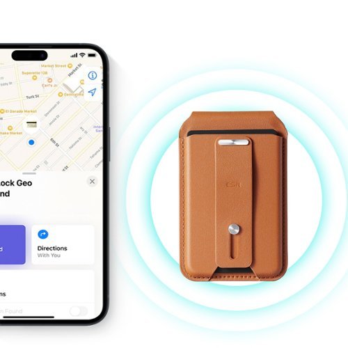 ESR Gear MagSafe Vegan Leather Wallet Stand with FindMy for iPhone 16, 15, 14, 13 Pro, Pro Max, & Mini - Brown HOW TO BUY