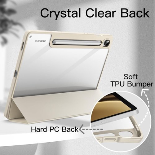 SaharaCase Venture Series Folio Case for Samsung Galaxy Tab S10 FE+ - Starlight BUY IN MIDDLE EAST