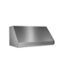 Broan - 42 inches - Under cabinet Range Hood - Silver-Front_Standard