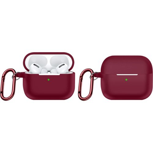 SaharaCase Case for Apple AirPods Pro (2nd Generation 2022) - Burgundy GLOBAL SHIPPING