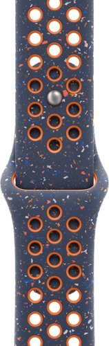Apple - 42mm Blue Flame Nike Sport Band - S/M - Blue Flame