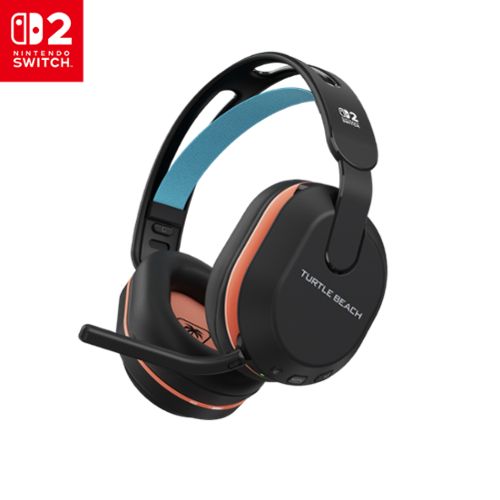 Turtle Beach - Stealth 500 Wireless Gaming Headset for Nintendo Switch, Nintendo Switch 2, Switch Lite, Switch - OLED Model, & Mobile - Charcoal Black