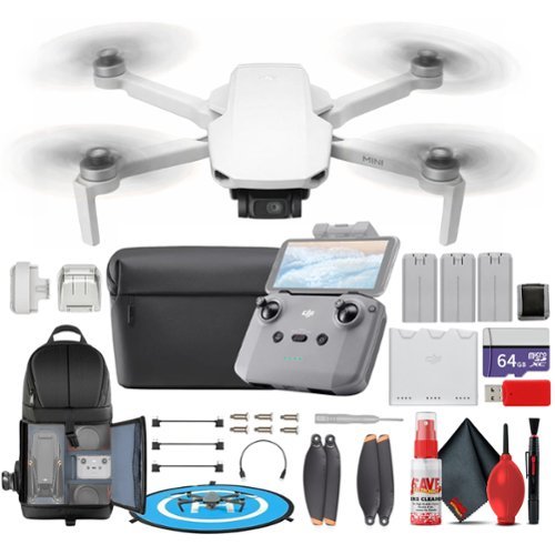 Mini 4K with DJI RC Remote (Fly More Combo) (CP.MA.00000613.01) +