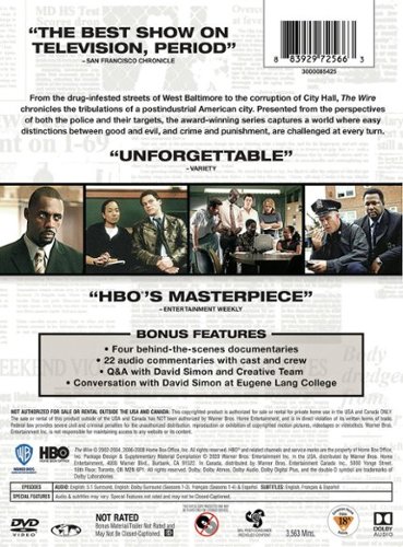 The Wire: The Complete Series (Box Set) [DVD] [Standard] - Best Buy