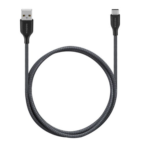 Insignia™ 4' USB-A to USB-C Charge-and-Sync Cable (2 Pack) - Charcoal BUY IN MIDDLE EAST