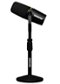 Shure - MV7+ USB-C/XLR Dynamic Podcast Microphone Bundle with Desktop Stand - Black-Front_Standard