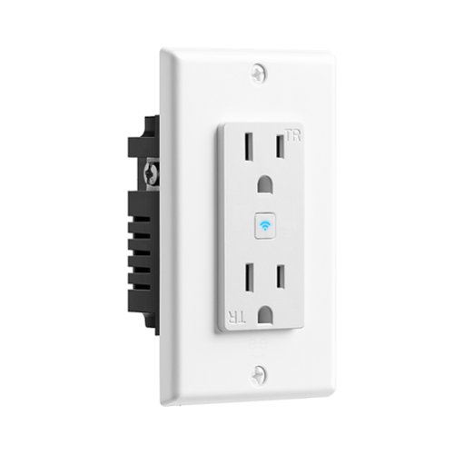 Geeni Smart Wi-Fi In-Wall Outlet - White WORLDWIDE DELIVERY