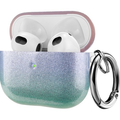 SaharaCase Sparkle Series Case for Apple AirPods 3 (3rd Generation) - Blue/Green HOW TO BUY