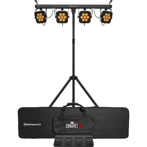 CHAUVET DJ - 4BAR Quad ILS Stage Light Unit 4BARQUADILS-Front_Standard 