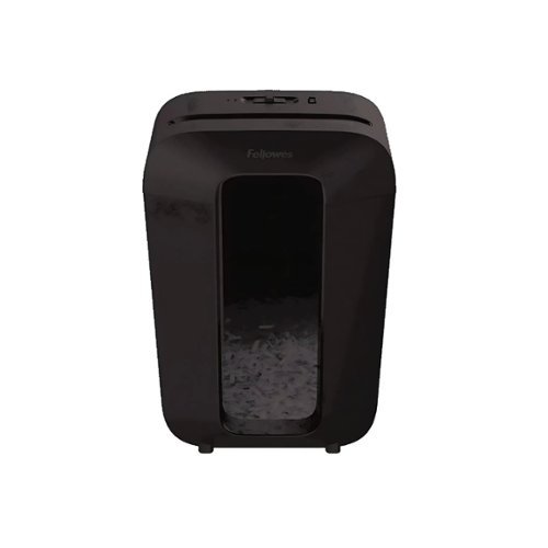 Fellowes - LX70-RS 11 Sheet Cross Cut Personal Paper Shredder-Front_Standard 