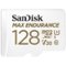 SanDisk - MAX ENDURANCE 128 GB microSD - 100 MB/s Read-Front_Standard