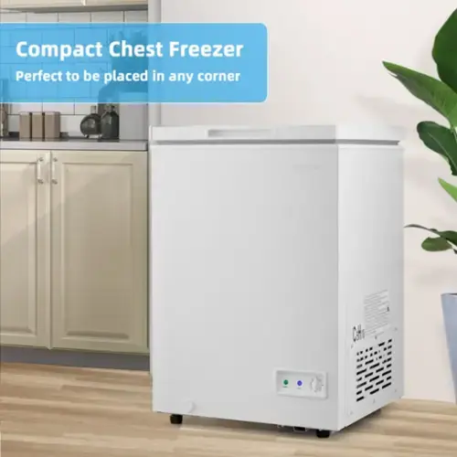 Compact Chest Freezer  
Perfect to be placed in any corner