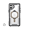 UAG - Plasma XTE Series Case with Magsafe for Apple iPhone 16 Plus - Ash/Titanium-Front_Standard