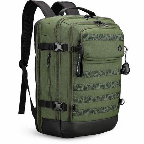 Swissdigital Design BERG PRO TSA-Friendly Backpack With USB Charging Port RFID Protection and Fits Up to 17″ Laptop - Dark Green HOW TO BUY