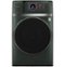 GE Profile - UltraFast 4.8 Cu. Ft. High-Efficiency Smart Front Load Washer and Electric Dryer Combo with Ventless Heat Pump - Jade Green-Front_Standard