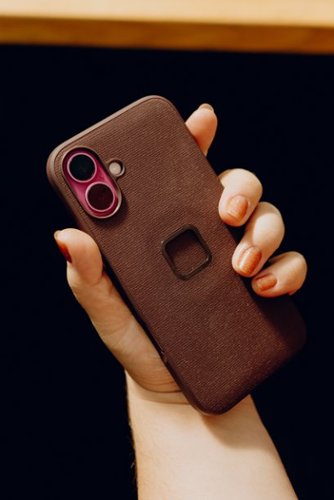 Peak Design Everyday Fabric Case for iPhone 16 Plus - Eclipse WORLDWIDE DELIVERY