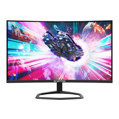 Spectra - Sceptre 27" Curved Gaming Monitor 240Hz, 1ms, 99% sRGB, DisplayPort, HDMI, Built-in Speakers, (C275B-FWT240) - Black-Front_Standard 