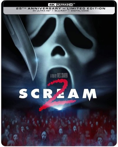  Scream 2 (25th Anniversary Limited Edition) - 4K Blu-Ray [4K Ultra HD Blu-ray]