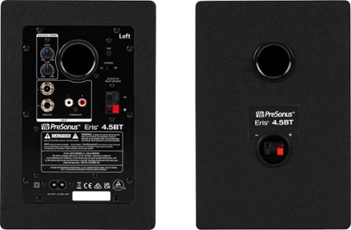 PreSonus Studio Monitors ERIS 4.5BT - Black WORLDWIDE DELIVERY