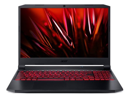 Acer - Nitro 5 15.6" Refurbished Gaming Laptop Intel Core i5-11400H 2.70GHz with 16GB RAM and 512GB SSD - Shale Black-Front_Standard 