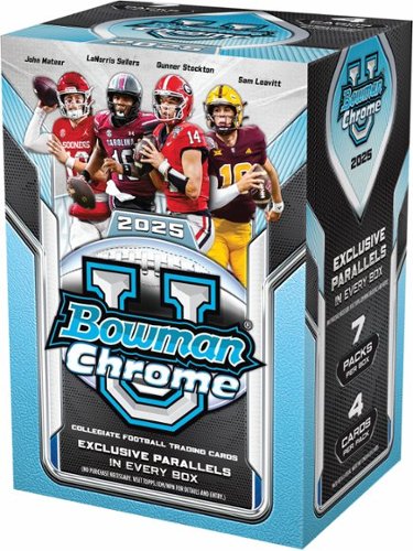 Topps - 2025 Bowman University Chrome Football Blaster Box