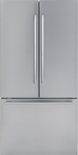 Thermador - Masterpiece 20.8 cu. Ft. French Door Bottom Freezer Counter-Depth Smart Refrigerator with ThermaFresh - Stainless Steel