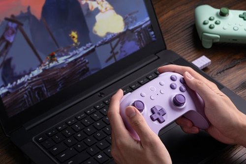 8BitDo Ultimate 2C Wireless Controller for Android and Windows with Hall Effect Joysticks - Purple BUY IN EUROPE