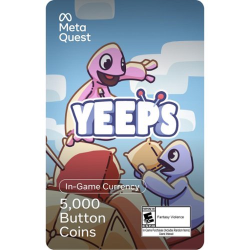 Meta - Yeeps: 5,000 Button Coins Gift Card [Digital]