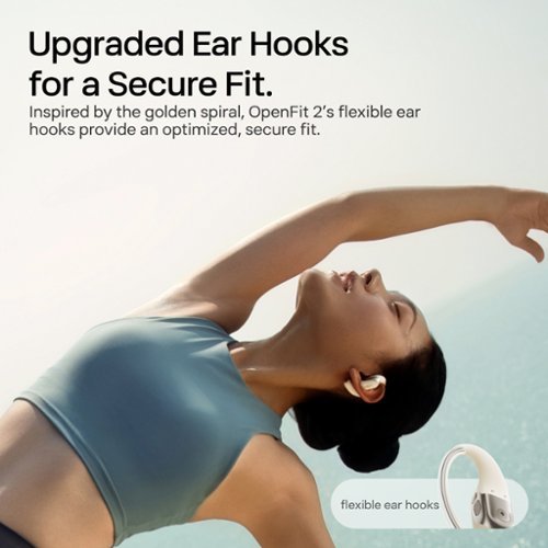 Shokz OpenFit 2 Open-Ear True Wireless Earbuds - Beige WHERE TO BUY