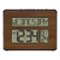 La Crosse Technology - Atomic Full Calendar Digital Clock with Extra Large Digits, Walnut - Brown-Front_Standard
