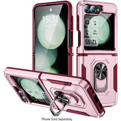 SaharaCase Raider Series Kickstand Case for Samsung Galaxy Z Flip6 - Desert Rose WORLDWIDE DELIVERY