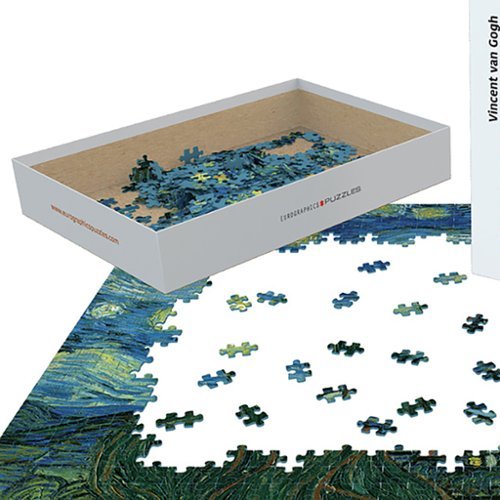 Eurographics Starry Night by Vincent Van Gogh - 1000 Piece Puzzle WORLDWIDE DELIVERY