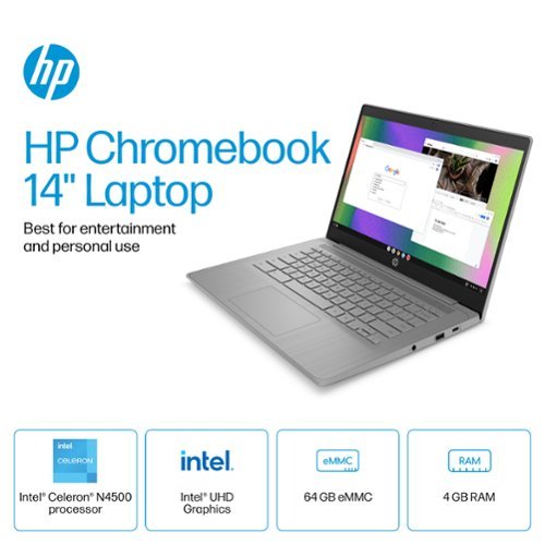 Chromebook 14a インテル® Celeron N4500 14インチ HP Chrome Laptop 14