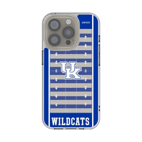 Keyscaper - NCAA - Kentucky Wildcats iPhone Clear Football Field Design Case - 13 mini - Multicolor-Front_Standard 