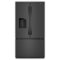 Whirlpool - 30 cu. ft. French Door Bottom Freezer Refrigerator with In-Door Water and Ice Maker - Black Stainless Steel-Front_Standard