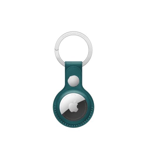  Apple - AirTag Leather Key Ring - Forest Green