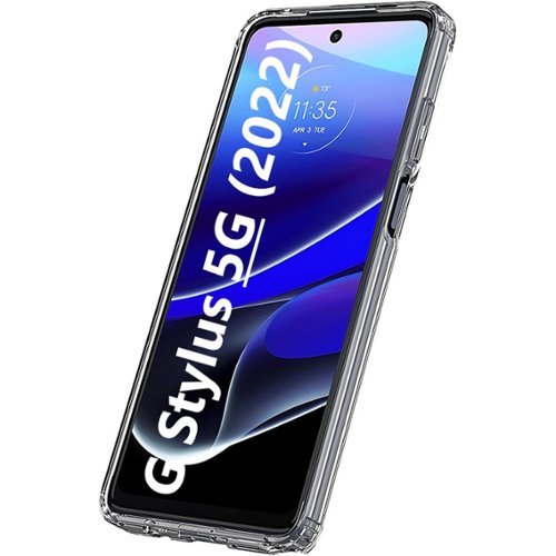SaharaCase Hybrid-Flex Hard Shell Series Case for Motorola Moto G Stylus 5G (2022) - Clear GLOBAL SHIPPING