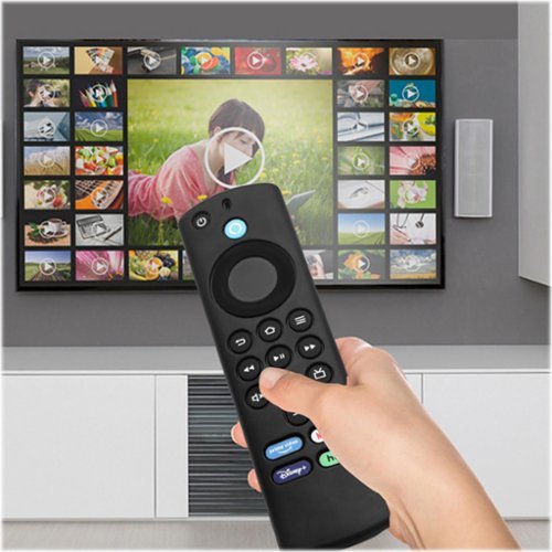 SaharaCase Amazon Fire TV Stick 4K (3rd Gen) Remote Silicone Case for Apple AirTag - Black GLOBAL SHIPPING