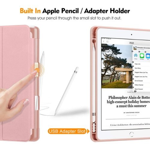 SaharaCase Folio Case for Apple iPad 10.2 (8th Gen 2020) and (9th Gen 2021) - Pink HOW TO BUY