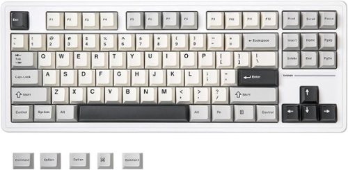 Wikistore YZ87 Gasket Mechanical Keyboard,TKL Wireless Hot
